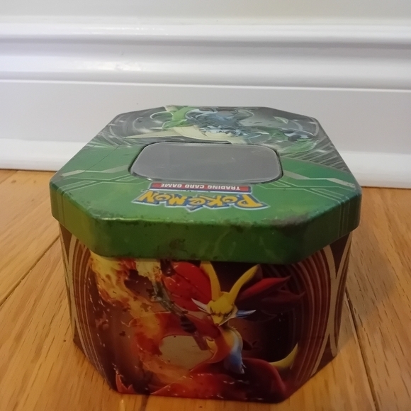 Pokemon Y2K Trading Card Game TCG Empty Tin Anime Japan Chesnaught - Picture 6 of 9